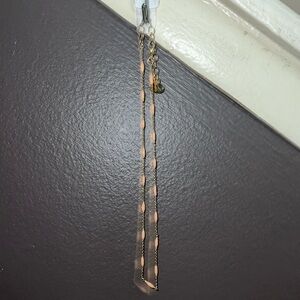 Love poppy baby pink necklace